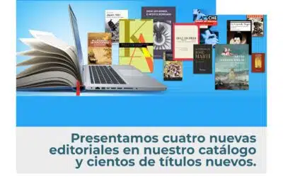 Presentamos cuatro nuevas editoriales en nuestro catálogo y cientos de títulos nuevos.