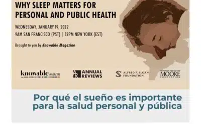 Por qué el sueño es importante para la salud personal y pública