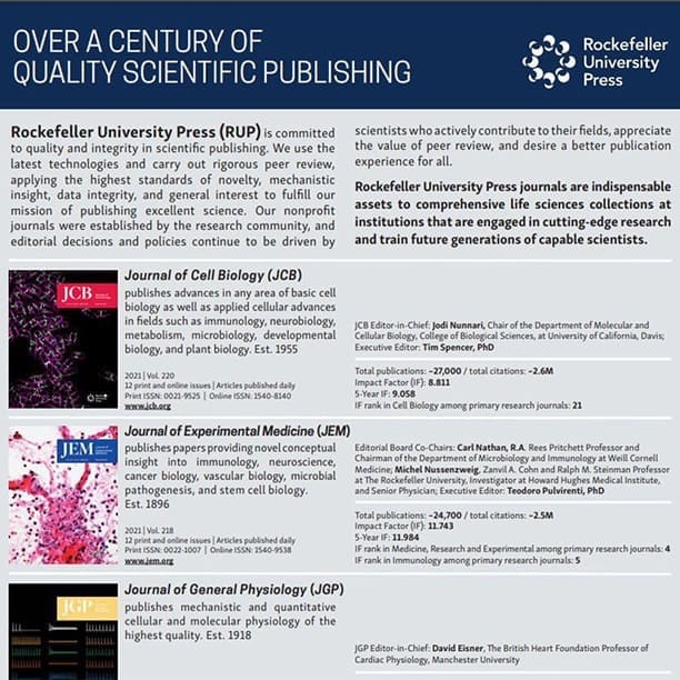 Rockefeller University Press 14 Rockefeller University Press